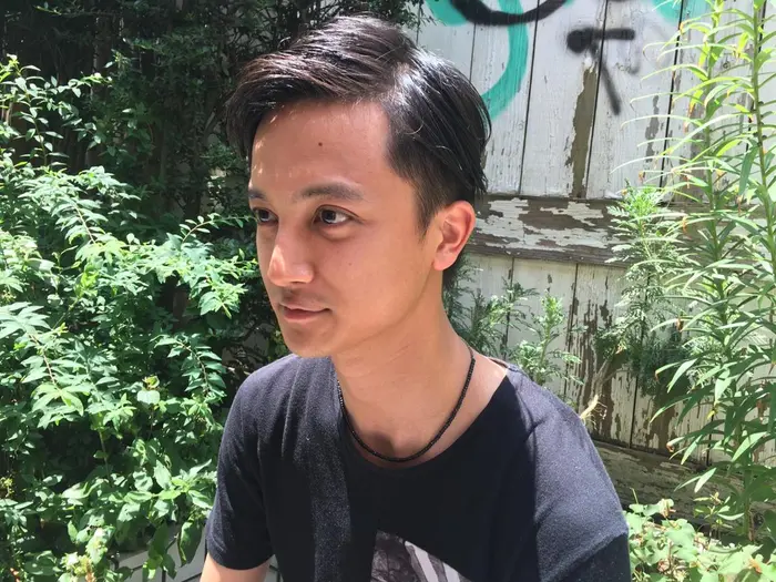 メンズショート メンズ 夏 アップバング 2ブロック Junes Harajuku所属 Stylist はるかのヘア カタログ ミニモ