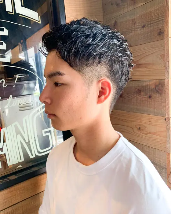 ツーブロック6ｍｍ Taowest所属 Taoメンズヘアー 国実潤のヘアカタログ ミニモ