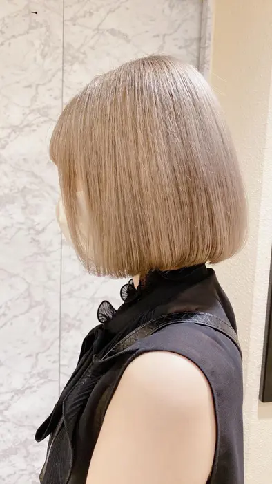人気のミルクティーベージュ さらに髪質改善でハリが出てツヤツヤな仕上がりに ミルク Style 相模大野所属 カラーモデル募集中 Fukaのヘア カタログ ミニモ