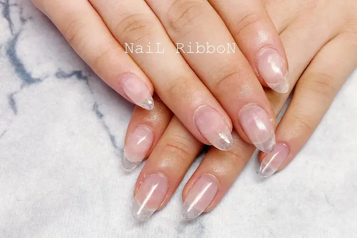 Eyelash Nail Ribbon所属 ネイルリボン新宿店 上川のネイルデザイン ミニモ