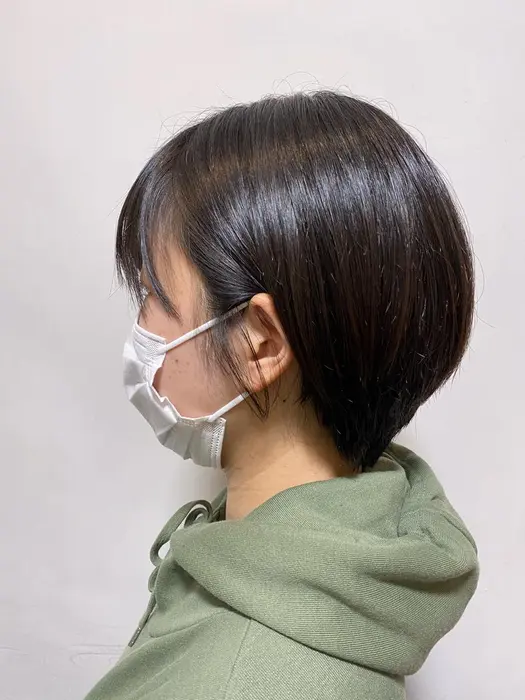 耳にかけてスッキリ マッシュショート Bless 東戸塚所属 矢留 七海のヘアカタログ ミニモ