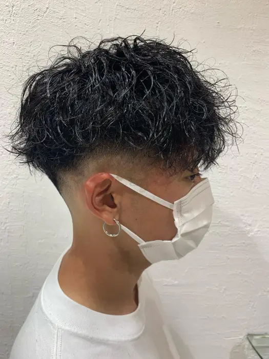 フェードパーマ Chic桶川西口店所属 谷部 流輝のヘアカタログ ミニモ