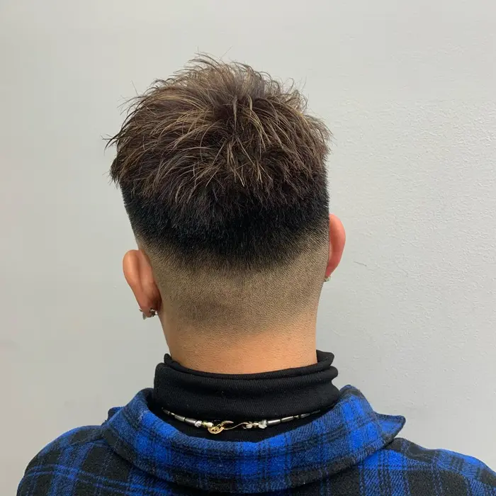 メンズ フェードカット メンズパーマ Noism Eha 河原町 Eyestudio所属 Noism河原町店 新井 洸太のヘアカタログ ミニモ