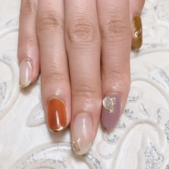 持ち込みデザインネイル 持ち込み画像はinstagramに載せてます ジェルネイルモデル募集 Private Nail Salon Eimmy所属 Nomura Mayukaのネイルデザイン ミニモ