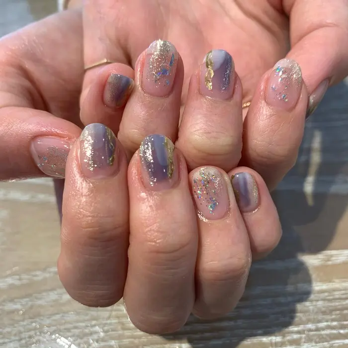 11 12月jコース 3500円 オフ込 フットは別途料金 カラー 配置の変更 ライフスタイル Pairing Nail Eyelash所属 Pairing Sa Yaのネイルデザイン ミニモ