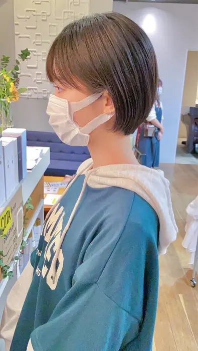 伸ばしかけショート 重ためショートの方が伸びやすいです 重くなりやすいので ショート ボブの間は Clear Of Hair 藤が丘店所属 はるき Clear Of Hairのヘアカタログ ミニモ