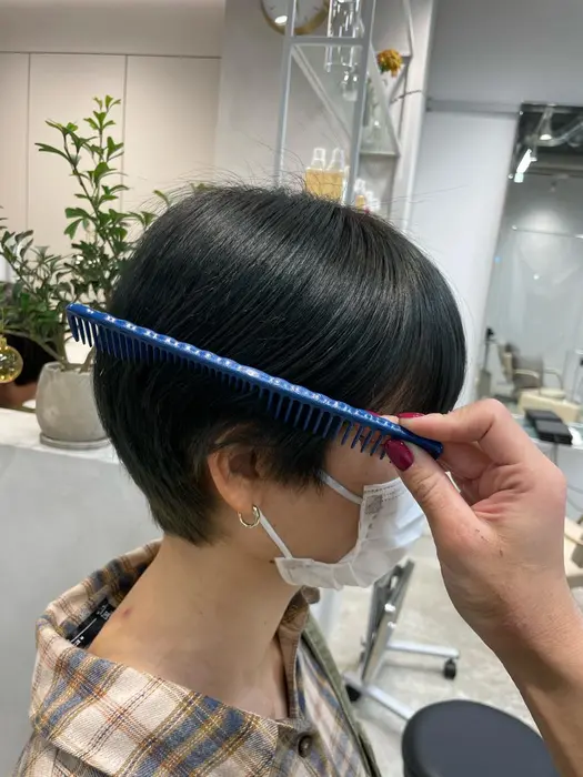 グリーンカラー オリーブカラー カラーモデル募集中 Films渋谷所属 Kino のヘアカタログ ミニモ