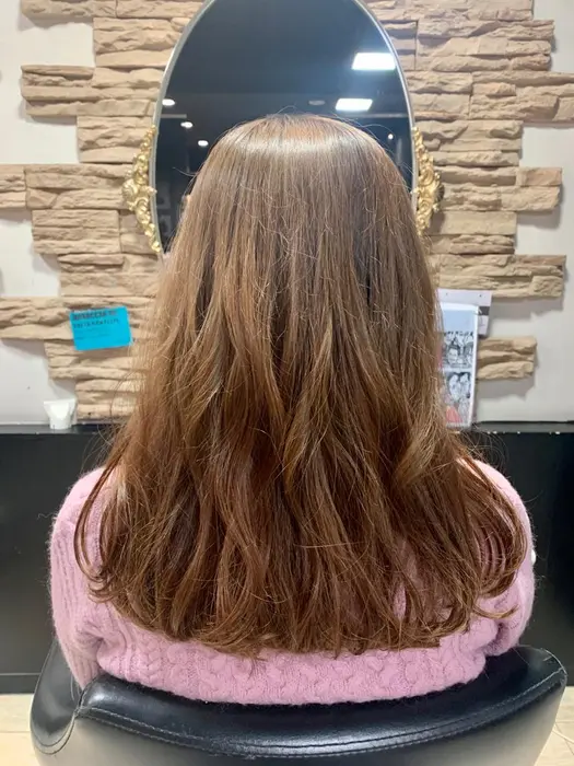 ふんわりピンクベージュ 最高に可愛いです Hair Make Maluna所属 ヘアメイクマルナ やまとのヘアカタログ ミニモ