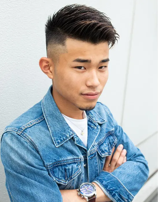 外国人風フェードヘア 細かい刈り上げのグラデーションで 360 どこから見てもかっこいいです Lico 名駅店所属 Lico 碇山 光一郎のヘアカタログ ミニモ