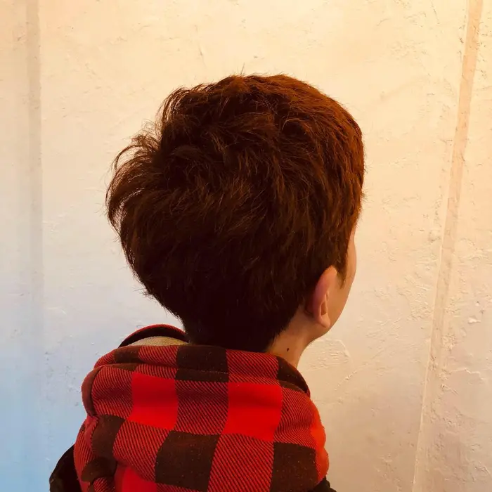 明るめな赤茶系に染めました 赤系はブリーチなしでも出やすいのでオススメです Hair Design Sleep所属 津端 彩音のヘアカタログ ミニモ