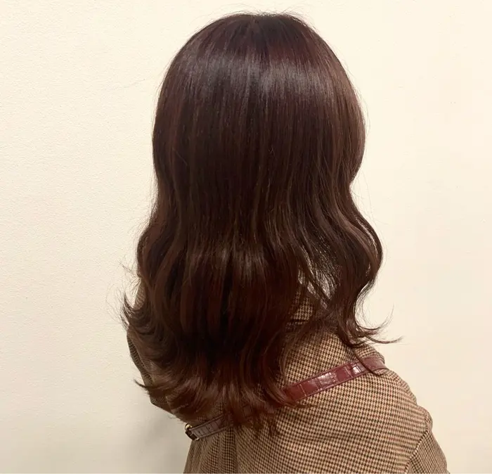 カシスレッド 寒い時期におすすめのカシス系カラーです こちらはブリーチをされていないお客様で The Bridge Hair Salon所属 村田 来倖のヘアカタログ 20210514131230 ミニモ