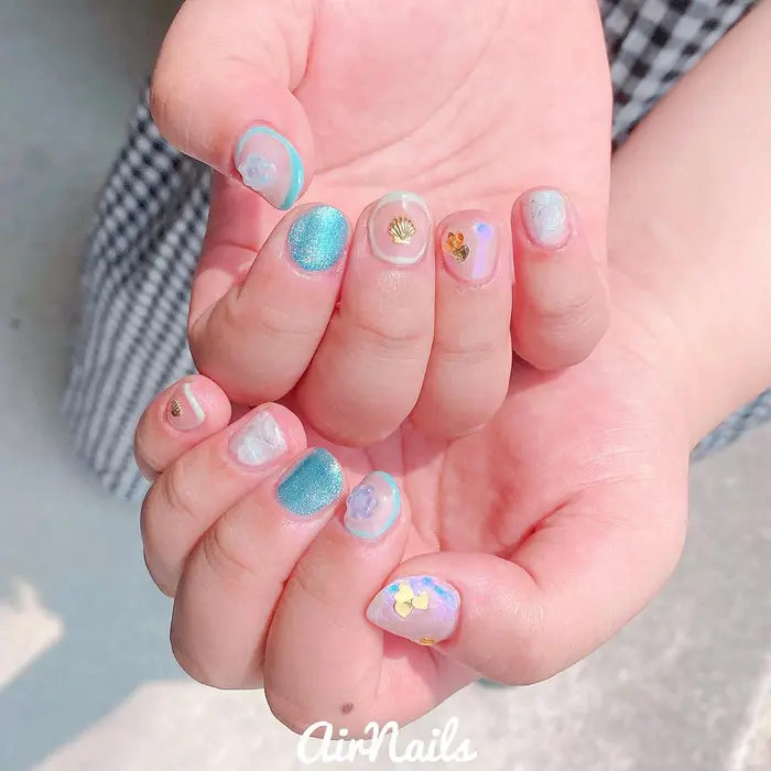 高知市朝倉方面 若草町にある完全予約制のプライベートネイルサロンです 高知大学から車で約 Airnails所属 Airnails のネイル デザイン ミニモ