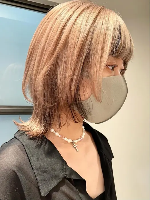 顔周りにレイヤーカット ミディアムでも伸ばしかけの方にスタイルチェンジ Stayshe 荻窪 ステイシーオギクボ 所属 Jr Stylist Kiraraのヘアカタログ ミニモ