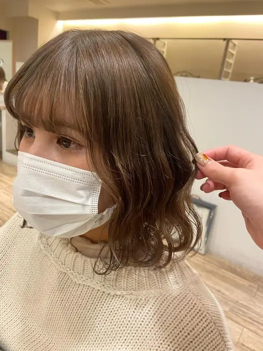 ミルクティーグレーブリーチ2回必須です Defi所属 木村 朱里のヘアカタログ ミニモ