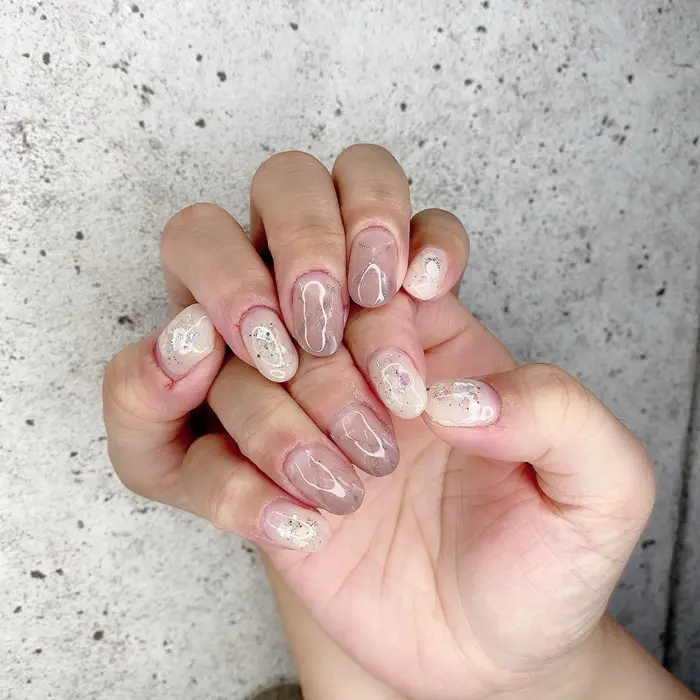 Instagram Kozue Nail 西川越 霞ヶ関 鶴ヶ島 川越 Private Nail Salon K所属 Nail Salon ｋのネイルデザイン ミニモ