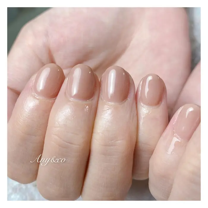 ワンカラーネイル Maogel マオジェル マオネイル ネイルサロン博多 博多 Any Co所属 Any Co エニコ のマツエクデザイン ミニモ