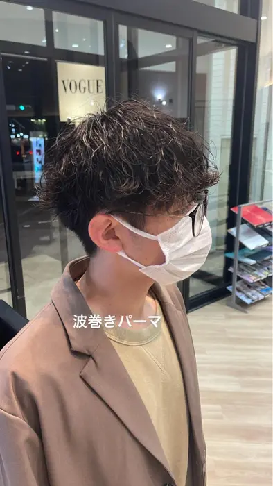 波巻きパーマ Vogue所属 末松 佑基のヘアカタログ ミニモ 波巻きパーマ Vogue所属 末松 佑基のヘアカタログ ミニモ