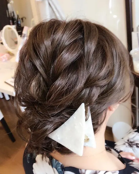 大人可愛い 福岡ヘアセット 天神 ヘアアレンジ ヘアーセット 中洲ヘアセット パーティ 福岡天神ヘアセット 着付け専門店 Three Keys所属 森山 真実のヘアカタログ ミニモ