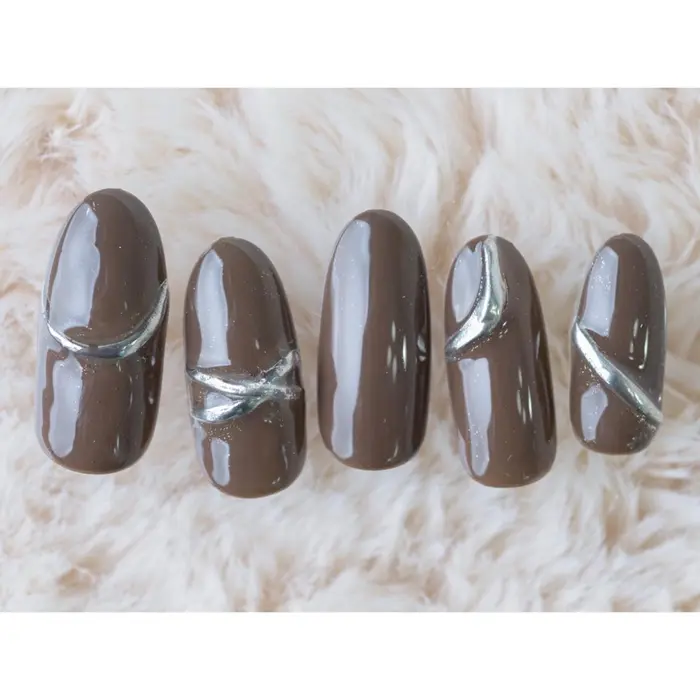 大人ネイル シンプルネイル ネイルデザイン セルフネイル セルフネイル部 オフィスネイル ジェルネ Reinettesalon所属 有馬 なるみのネイル デザイン ミニモ