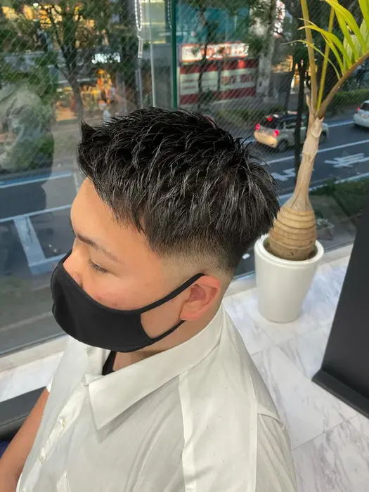 フェードカット メンズベリーショート Wave S西口所属 加藤 一輝のヘアカタログ ミニモ フェードカット メンズベリーショート Wave S西口所属 加藤 一輝のヘアカタログ ミニモ