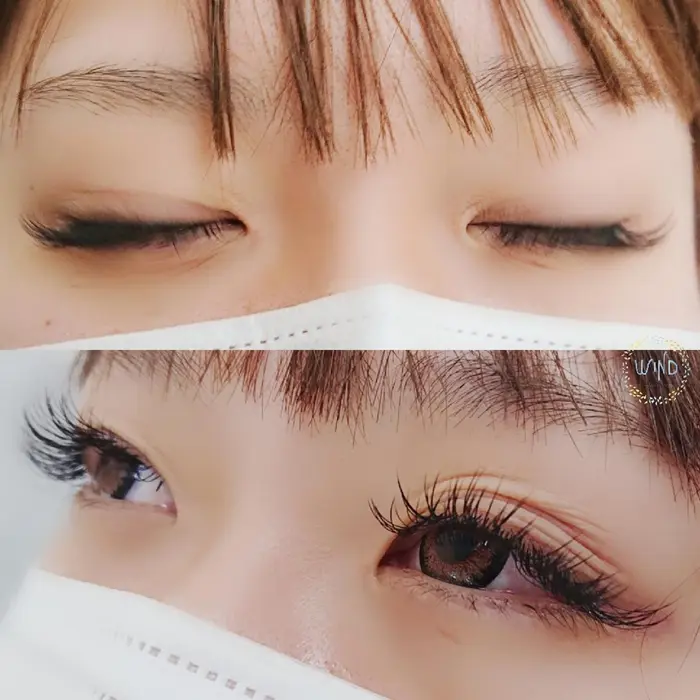 フサフサ感ボリューム感アップなら 付け放題メニューがおすすめ Windtotalbeautysalon所属 堀池 匡子のマツエクデザイン ミニモ