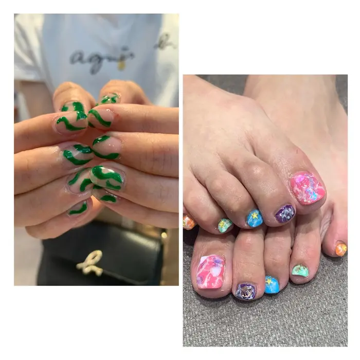 フットネイル ハンドネイル 同時施術可能です Zest Park所属 Hair Nail Kotoneのヘア カタログ ミニモ フットネイル ハンドネイル 同時施術可能です Zest Park所属 Hair Nail Kotoneのヘア カタログ ミニモ