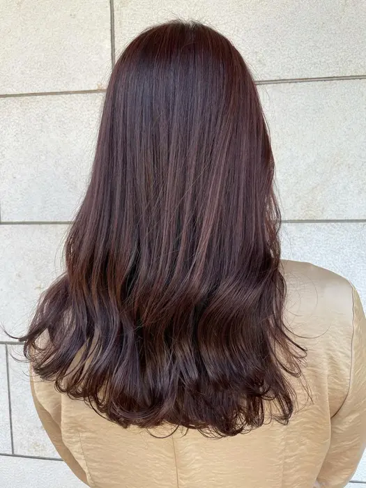 ピンクバイオレット 6トーン 毛先のみブリーチ履歴あり Bebe所属 Haruka Bebe のヘアカタログ ミニモ