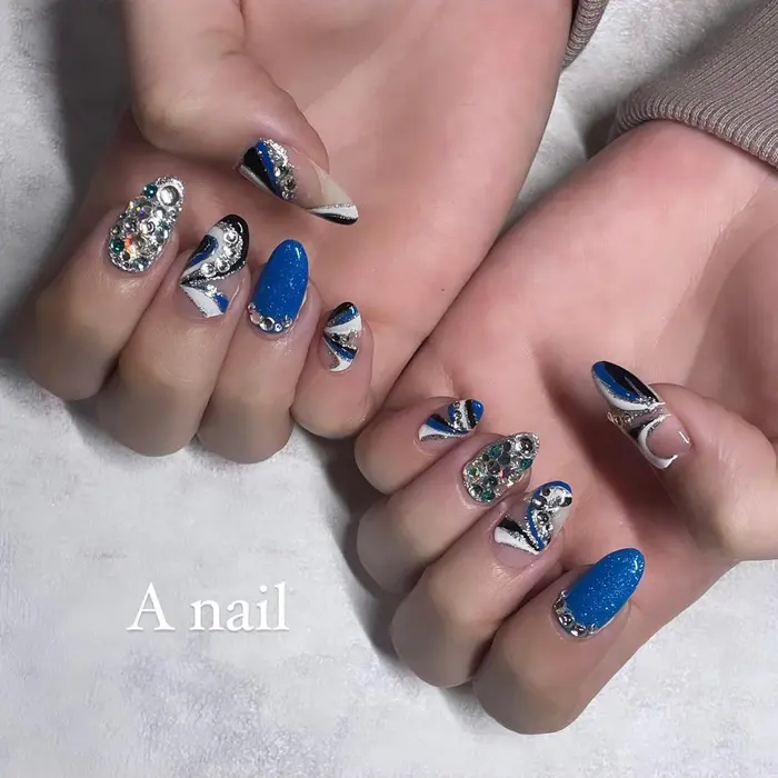 ご新規のお客様 有難う御座いました ネイル ネイルデザイン ネイルアート Anail所属 A Nailのネイルデザイン ミニモ