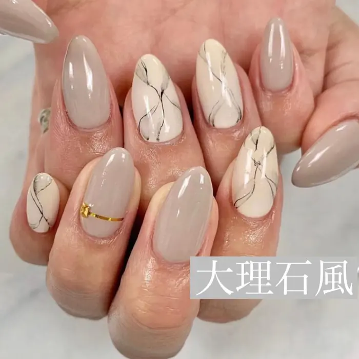 関内ネイルサロン ショートネイル 定額デザイン 定額ネイル 冬ネイルデザイン パラジェル スカルプ If Nail所属 If Nailのネイルデザイン ミニモ