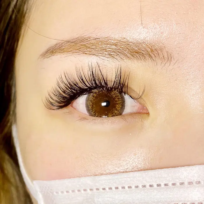 ボリュームラッシュつけ放題です Peco Nail Sister Eyelash所属 東大阪サロン Ricacoのマツエクデザイン ミニモ