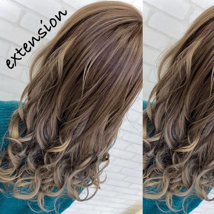 エクステで地毛に合わせてロングに Cuore所属 𝙲𝚞𝚘𝚛𝚎 シュンのヘアカタログ ミニモ