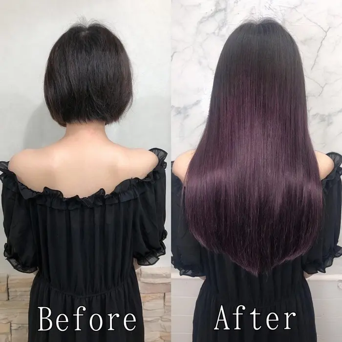 色っぽくツヤめくダークなバイオレットヘアカラーでセクシーな大人の印象になります Ar公式アプリ あるじゃんすー仙台店所属 あるじゃんすー 仙台店の ヘアカタログ ミニモ