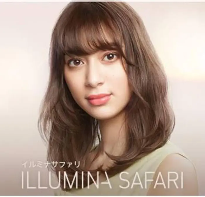 イルミナカラー サファリ マット カーキ系 Hair Living Liko所属 Liko Hairlivingのヘアカタログ ミニモ