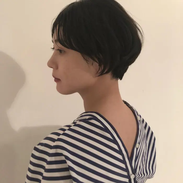 瀬戸かほ ショートヘア Minting所属 骨格補正カット Yukaのヘアカタログ ミニモ