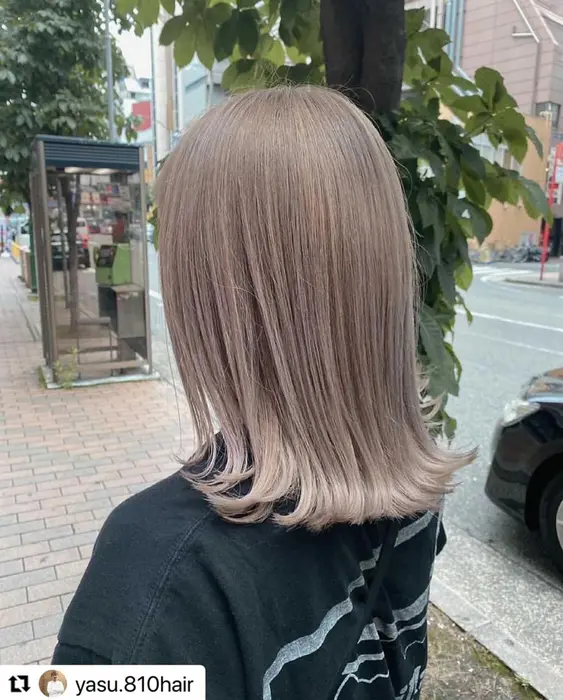 Repost 神戸 三宮 元町 神戸美容室 三宮美容室 元町美容室 ハイトーンカラー Kelly S Green ケリーズグリーン 所属 6年連続 Kobeno 1のヘアカタログ ミニモ
