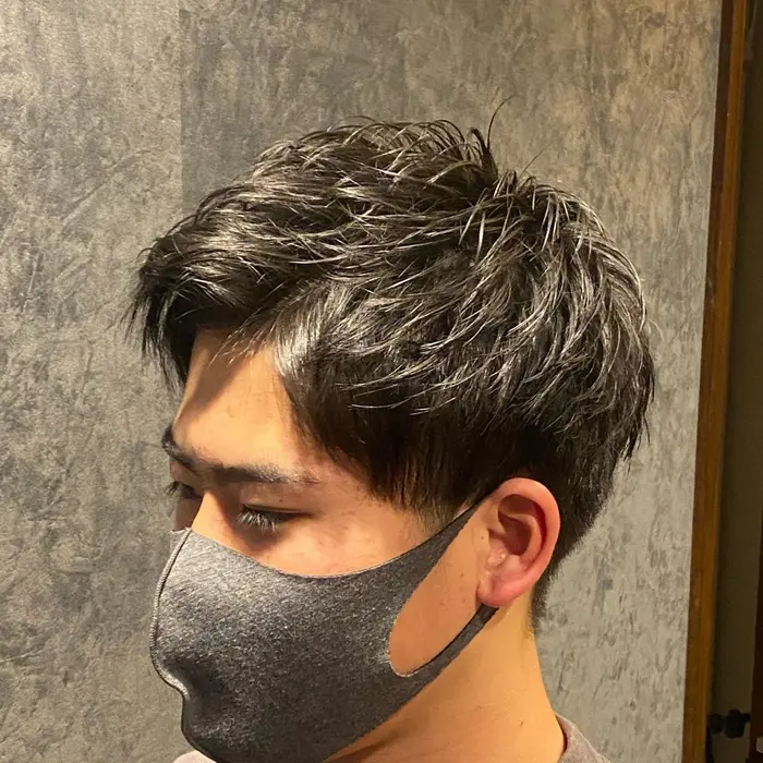 高校生カットパーマ ヒロ銀座 Baraer Shop 横浜店所属 束感パーマ 兼平 将登のヘアカタログ ミニモ