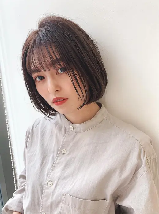 軽め前髪とミニボブ Euphoria Ginza所属 Euphoria銀座 畑 俊太朗のヘアカタログ ミニモ