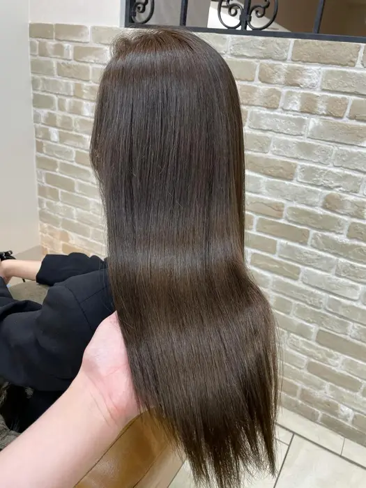 ストレートパーマで艶髪になりませんか Mieuxque所属 山田 真瑞のヘアカタログ ミニモ