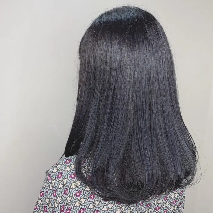 ブルーブラック Frais所属 Frais フレイス横浜店のヘアカタログ ミニモ