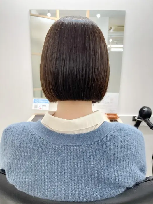 パツッと可愛いボブスタイル Eleanor Spa Treatment自由が丘所属 小顔 ショート ボブ 江波戸博章のヘアカタログ ミニモ