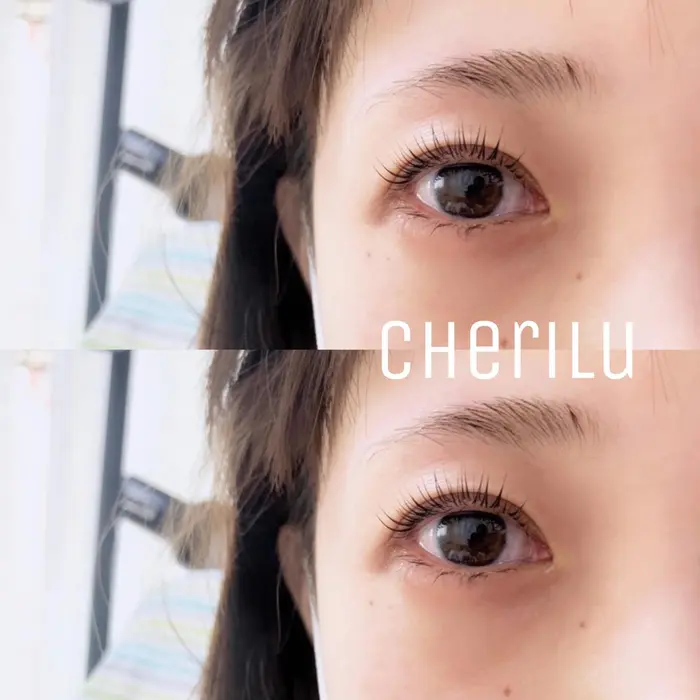 パリジェンヌラッシュリフト Cherilu昭島店所属 Rina のマツエクデザイン ミニモ