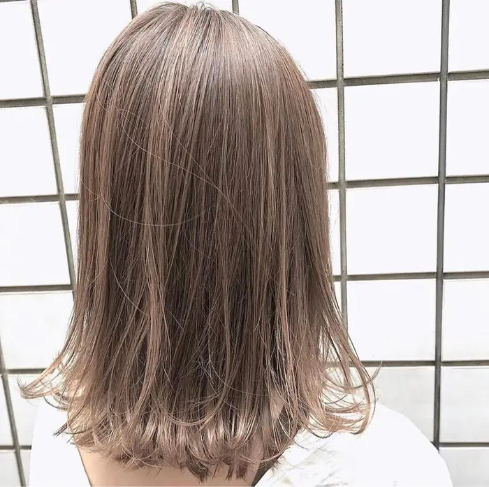 キャラメルラテカラー She 所属 透明感カラー あまねのヘアカタログ ミニモ