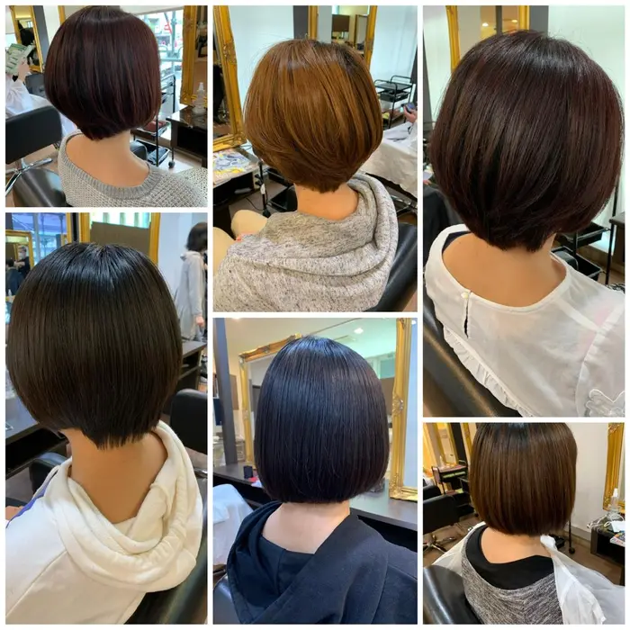 重ためボブから軽いショートまで幅広く提案 Gokan金沢駅前店所属 粟野 大樹のヘアカタログ ミニモ