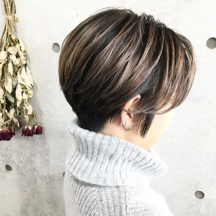 愛媛 松山 カット上手い ショート上手い ショートヘア ショートボブ ショートカット女子 前下がり Ciel 松山店所属 Ciel 松山 小松のヘアカタログ ミニモ