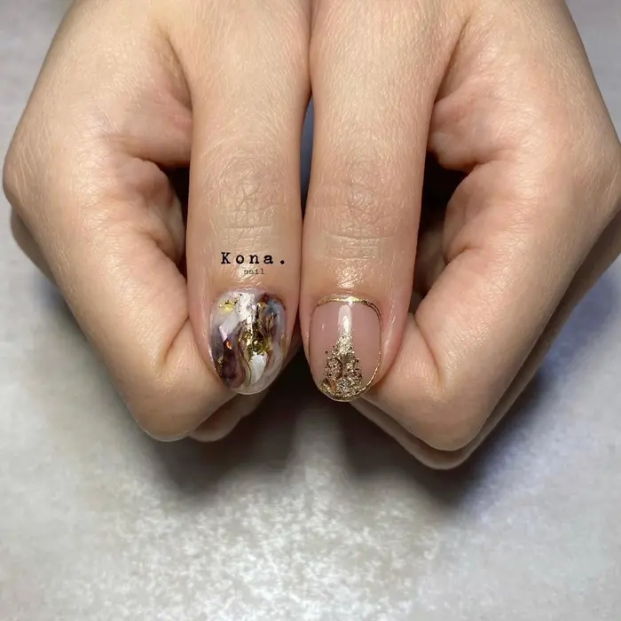 クリスマス 冬ネイル 冬 ベージュ キラキラネイル 天然石ネイル 手描きアート ブラ Kona Nail コナネイル 所属 Kona Nail エリカのネイルデザイン ミニモ クリスマス 冬ネイル 冬 ベージュ キラキラネイル 天然石ネイル 手描きアート ブラ Kona Nail コナネイル 所属 Kona Nail エリカのネイルデザイン ミニモ
