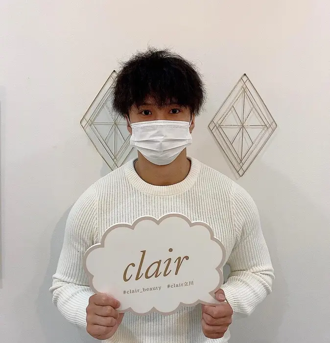 メンズのお客様 サロンモデル サロモ 無料モデル エステモデル 無料エステ セルフホワイトニ Clair立川所属 Clair立川店 篠原のエステ リラクカタログ ミニモ