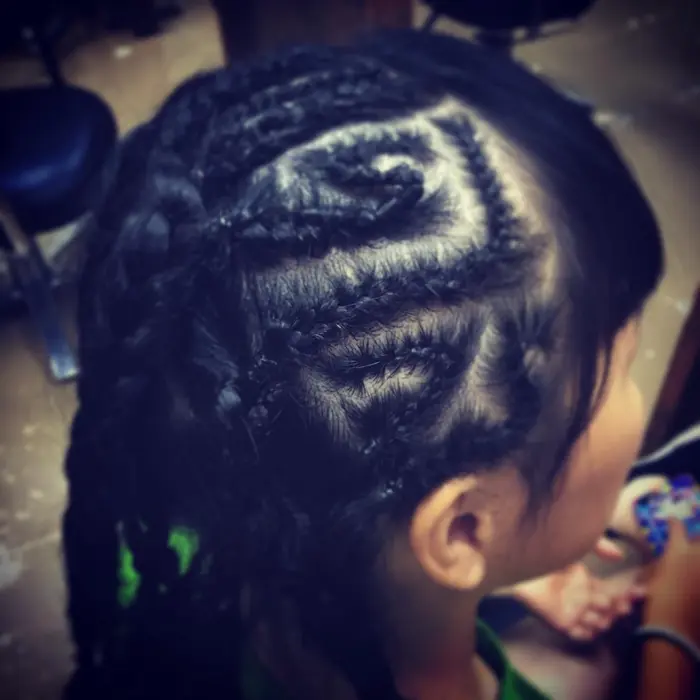 ダンス発表会のセット コーンロー Langu所属 Langu ラングのヘアカタログ ミニモ