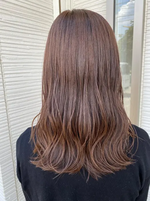 栗色カラー 暗い方は2回カラー必要かも K K Hair Design西岩田店所属 竹下 広奈乃のヘア カタログ ミニモ