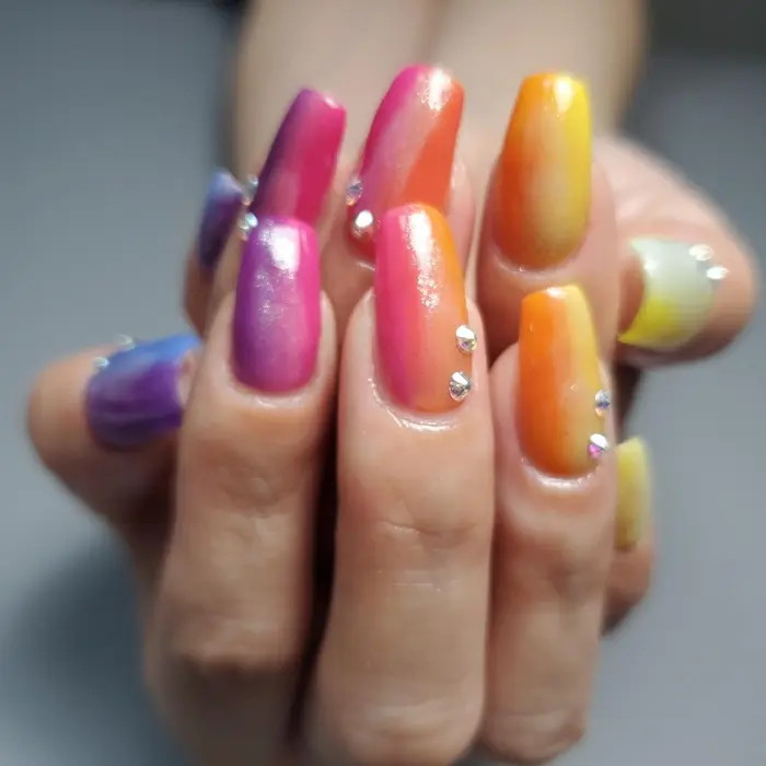 トロピカルネイル Brugesnail所属 Bruges Nailのネイルデザイン ミニモ