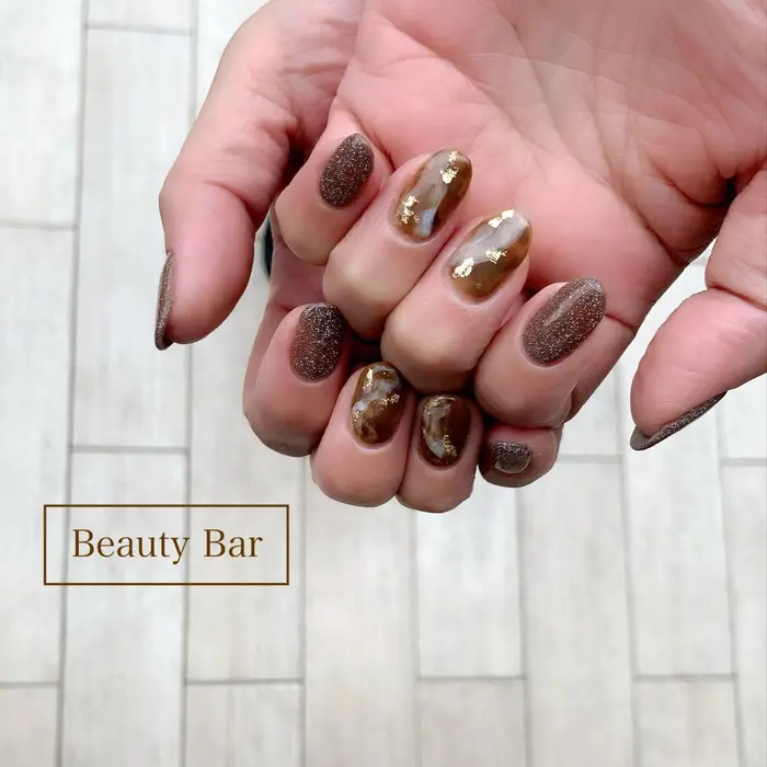 デザインネイル 8 800 Beauty Bar所属 Beauty Barのネイルデザイン ミニモ